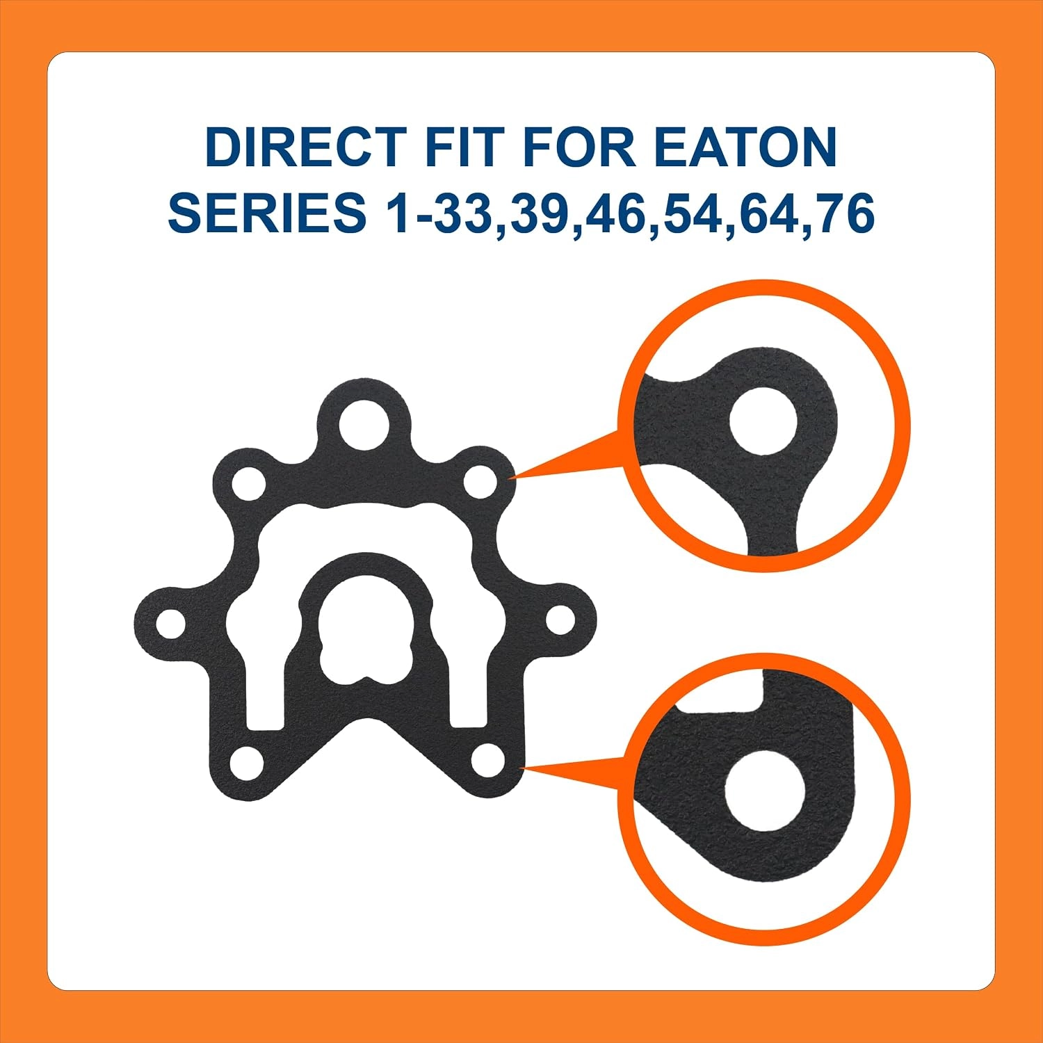 BTS-105106-002 Charge Pump Gasket for Eaton - 2 BTS-105106-002 Junta de la Bomba de Carga para Eaton