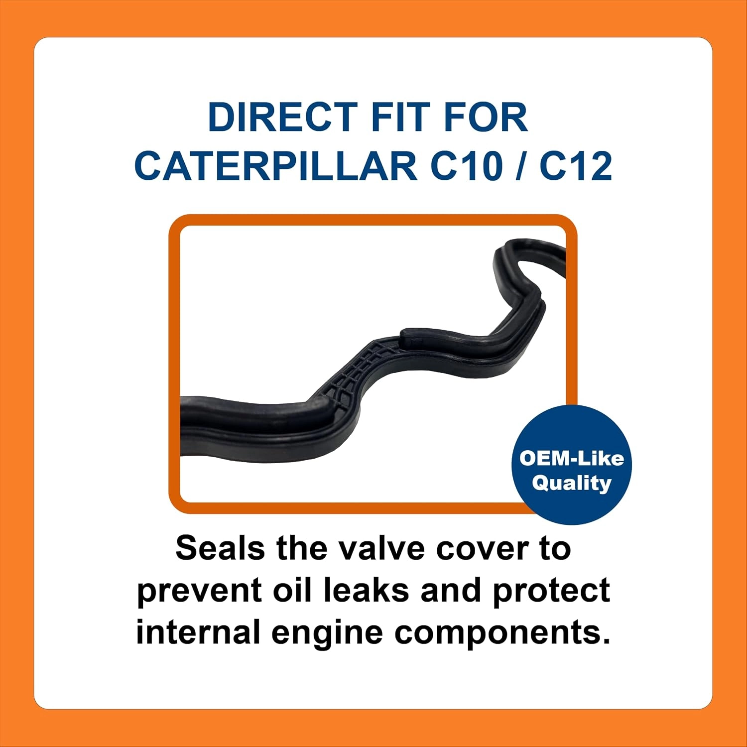 BTS-1095309 Valve Cover Gasket for Caterpillar - 2 BTS-1095309 Valve Cover Gasket for Caterpillar