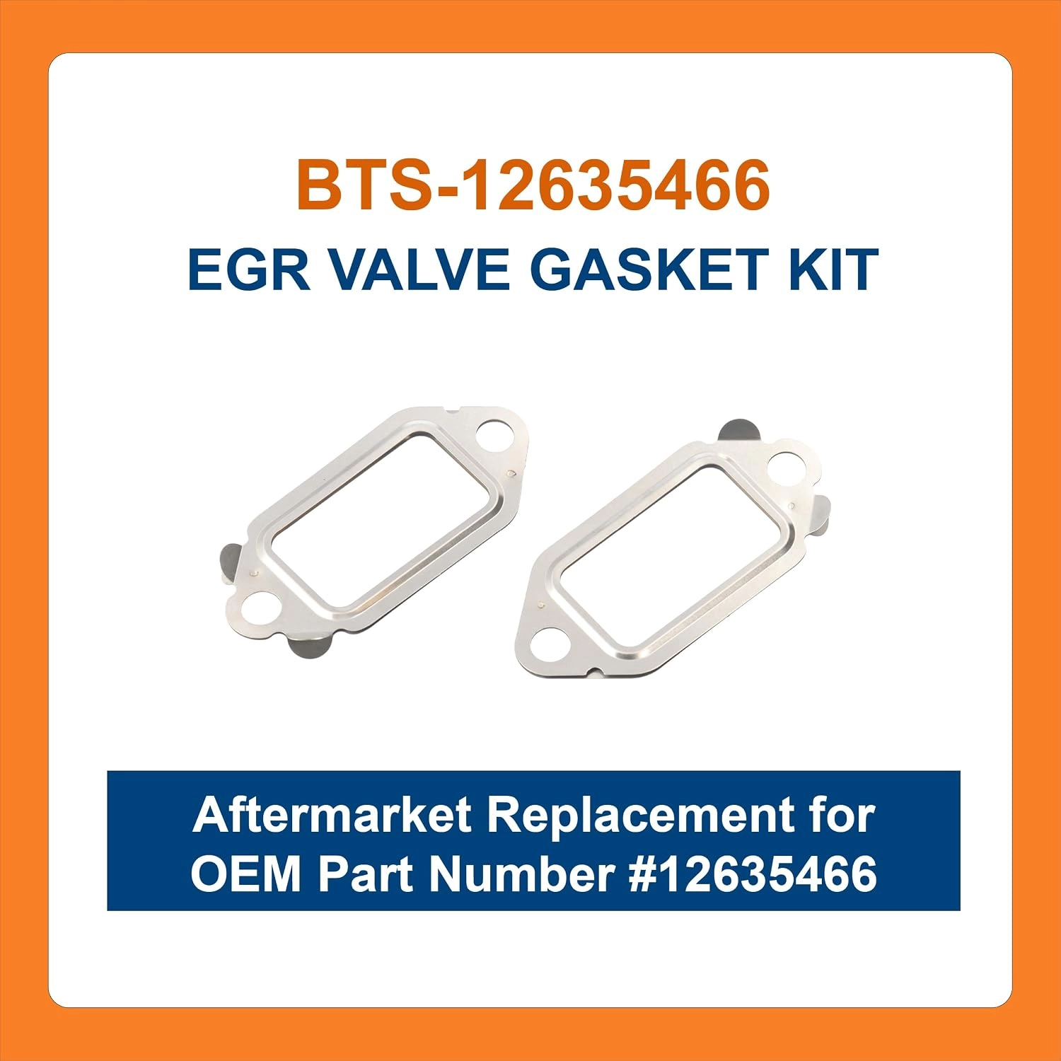 BTS-12635466 EGR Valve Gasket for General Motors - 1 BTS-12635466 Junta de Válvula EGR para General Motors