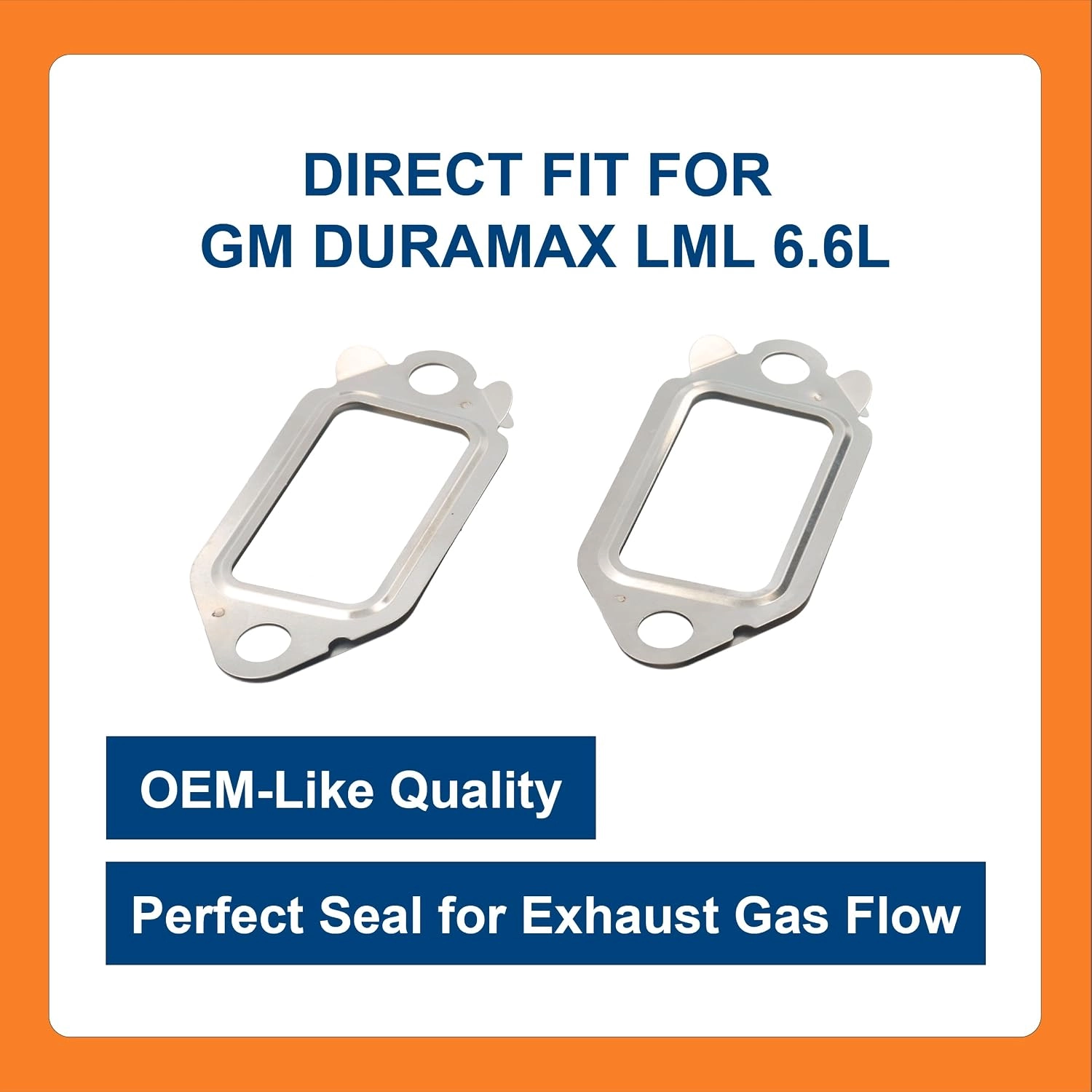 BTS-12635466 EGR Valve Gasket for General Motors - 2 BTS-12635466 Junta de Válvula EGR para General Motors