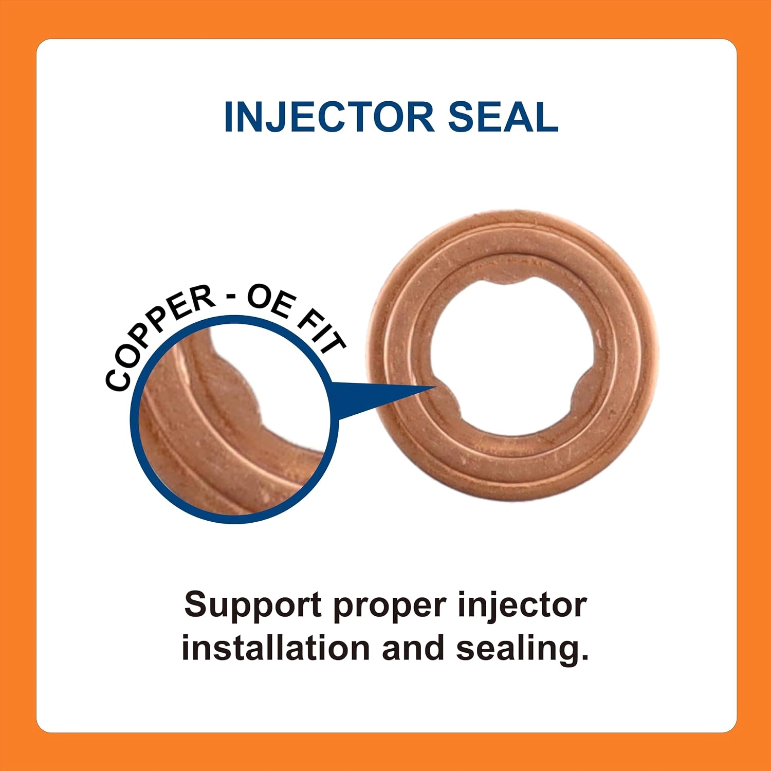 BTS-1833564C92 Injector Seal Kit for Navistar - 4 BTS-1833564C92 Kit de Instalación de Inyectores para Navistar