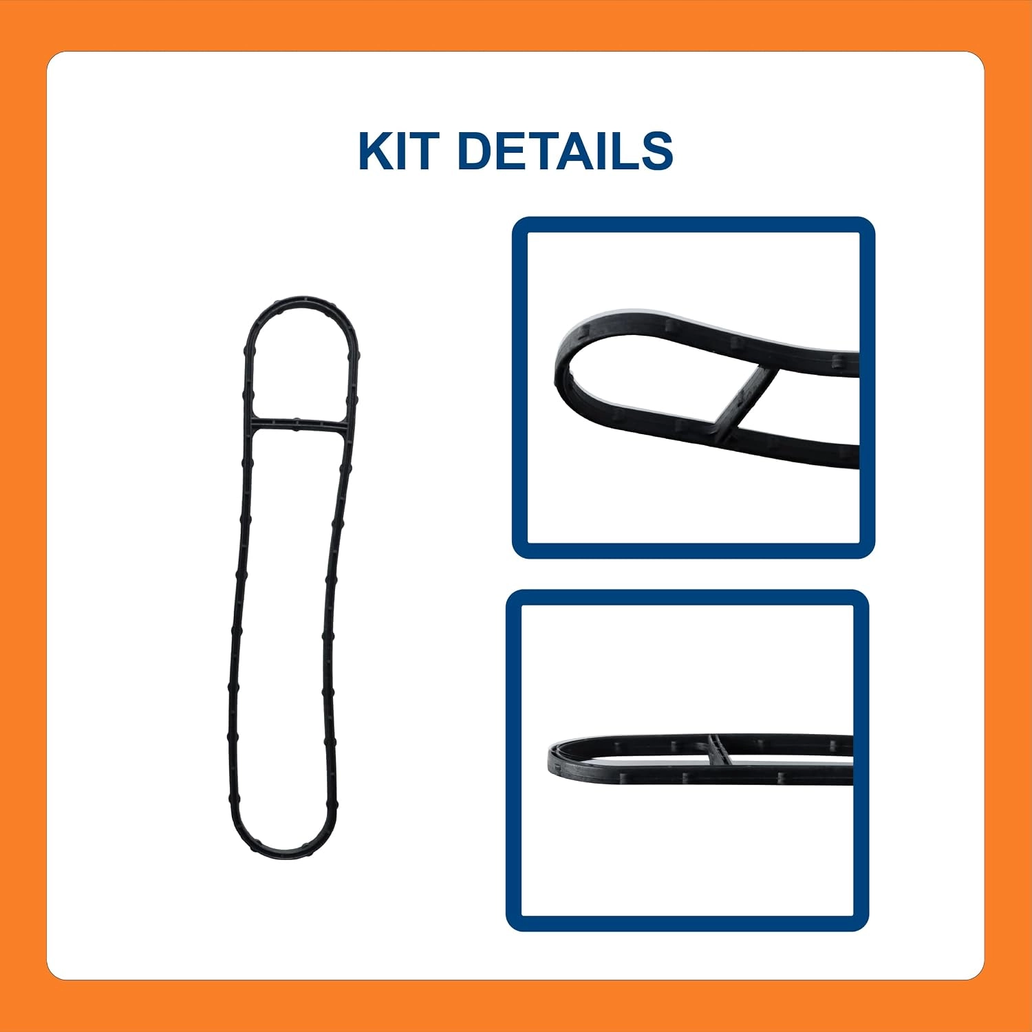 BTS-1842126C91 Oil Cooler Gasket Kit for Navistar - 3 BTS-1842126C91 Juego de Juntas de Enfriador de Aceite para Navistar