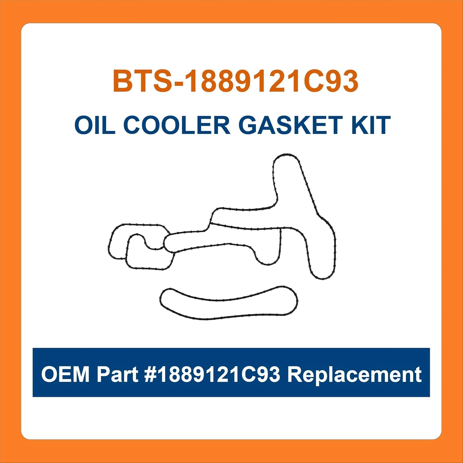 BTS-1889121C93 Heat Exchanger Seal Kit for Navistar - 1 BTS-1889121C93 Junta para Navistar