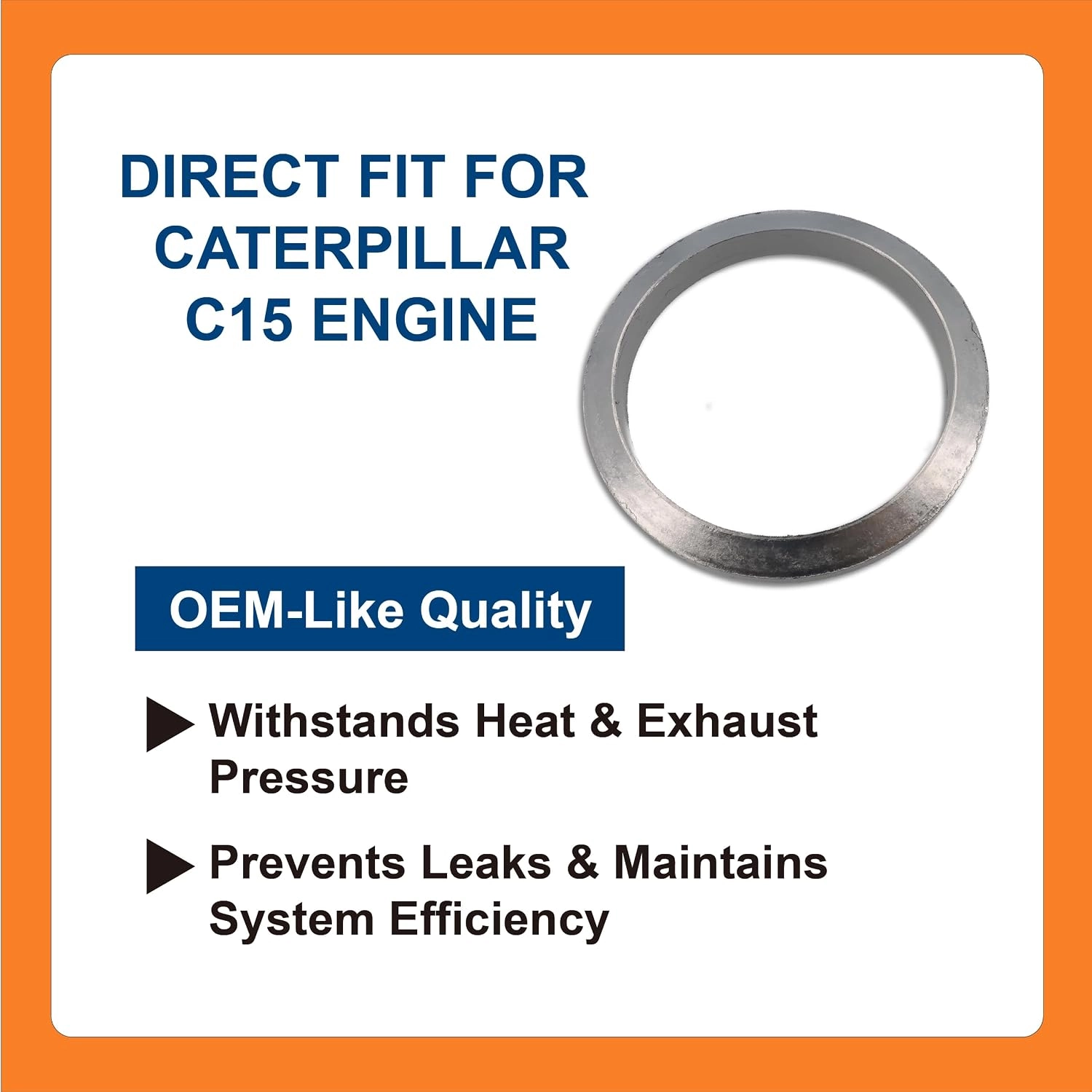 BTS-2338014 Exhaust Seal for Caterpillar - 2 BTS-2338014 Junta de Escape para Caterpillar