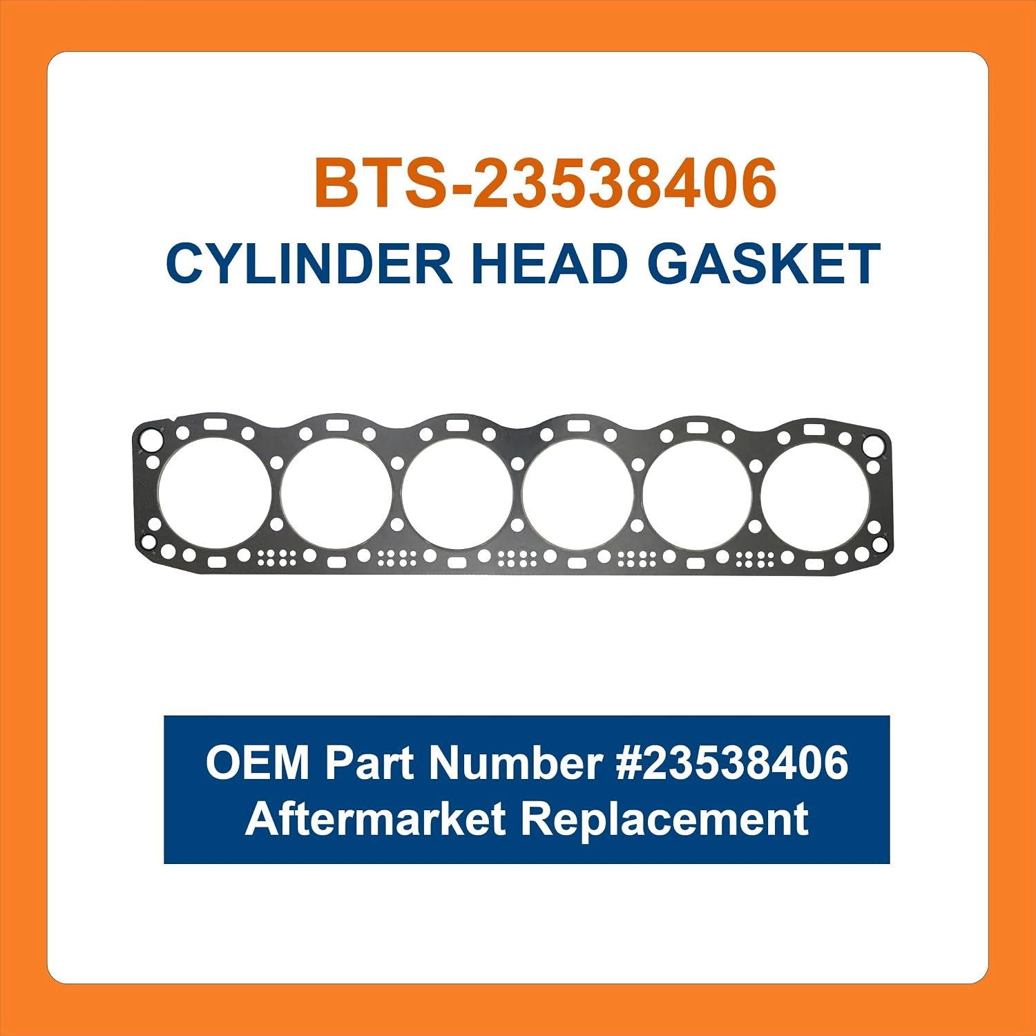 BTS-23538406 Cylinder Head Gasket for Detroit Diesel - 1 BTS-23538406 Junta de Culata para Detroit Diesel