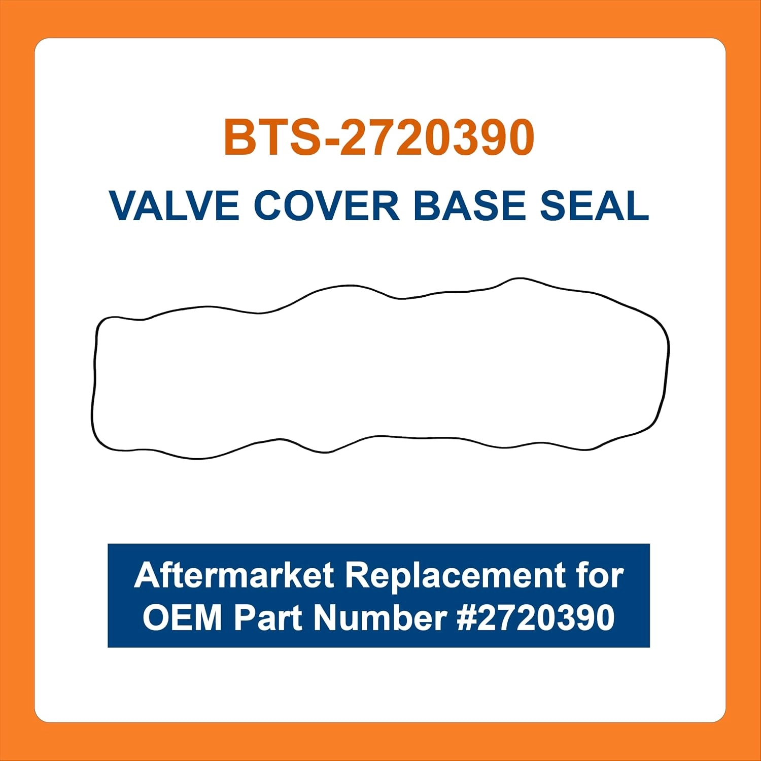 BTS-2720390 Valve Cover Base Seal for Caterpillar - 1 BTS-2720390 Junta para Caterpillar