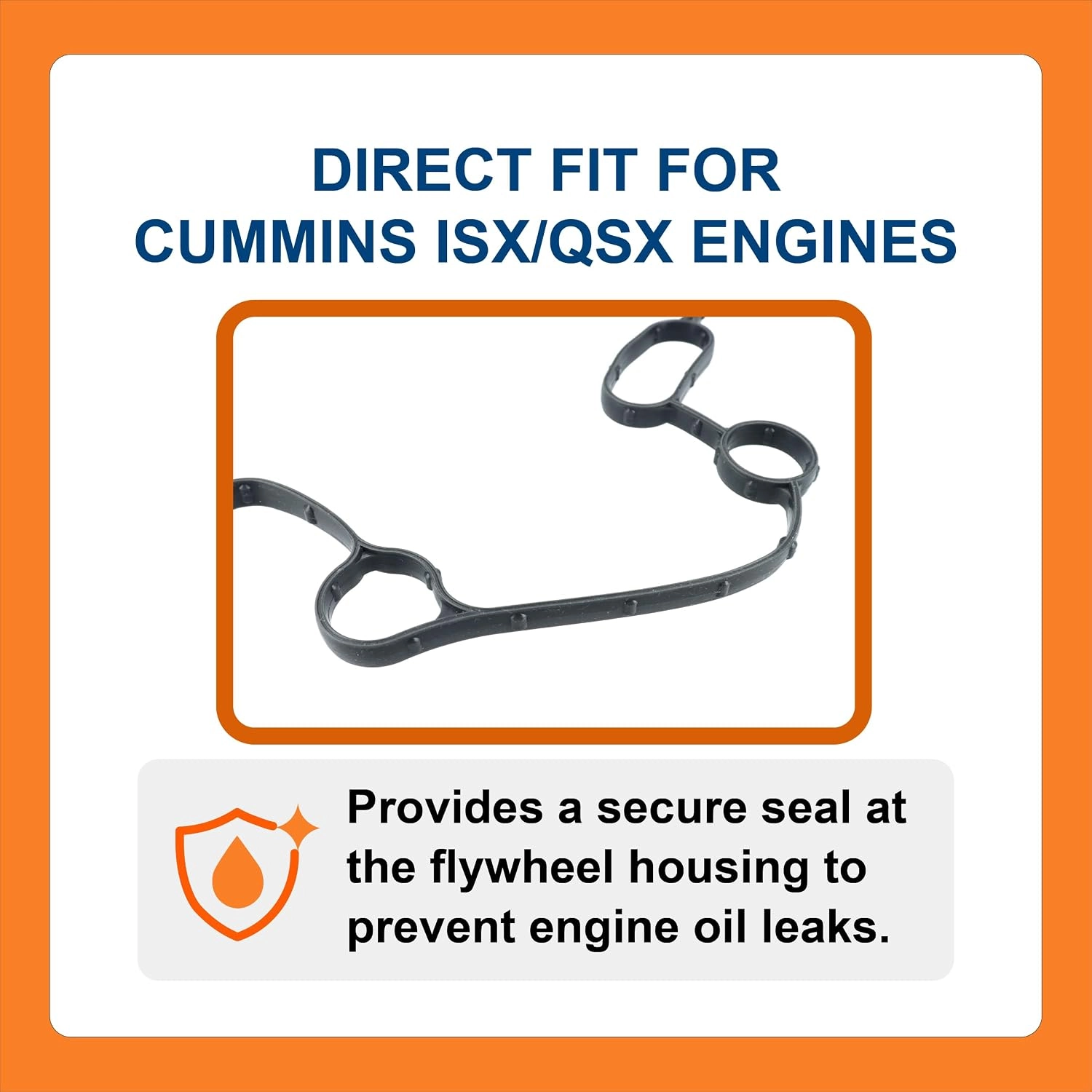 BTS-2864946 Flywheel Housing Seal for Cummins - 2 BTS-2864946 Flywheel Housing Seal for Cummins