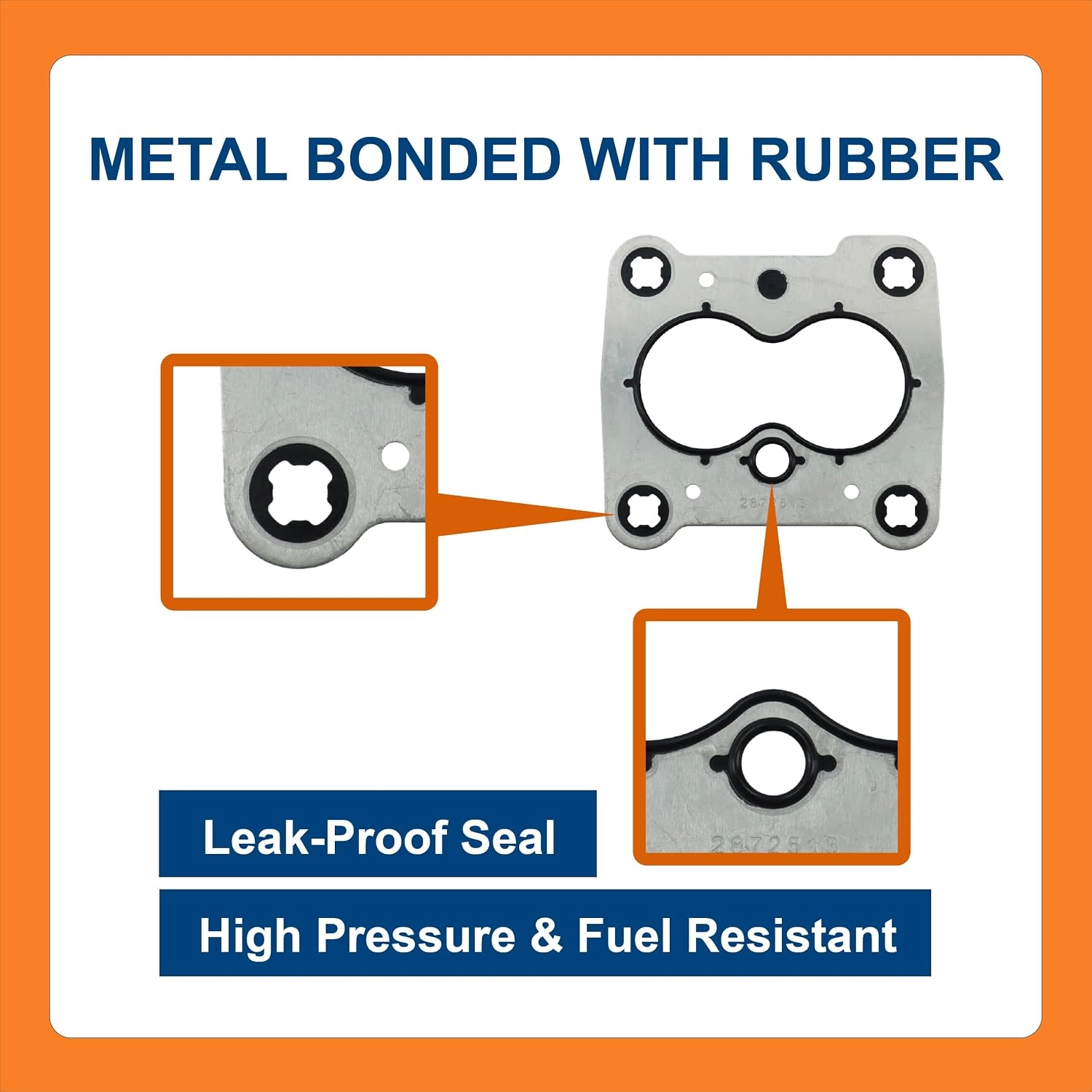 BTS-2872513 Fuel Pump Gasket for Cummins - 3 BTS-2872513 Junta de Bomba de Combustible para Cummins