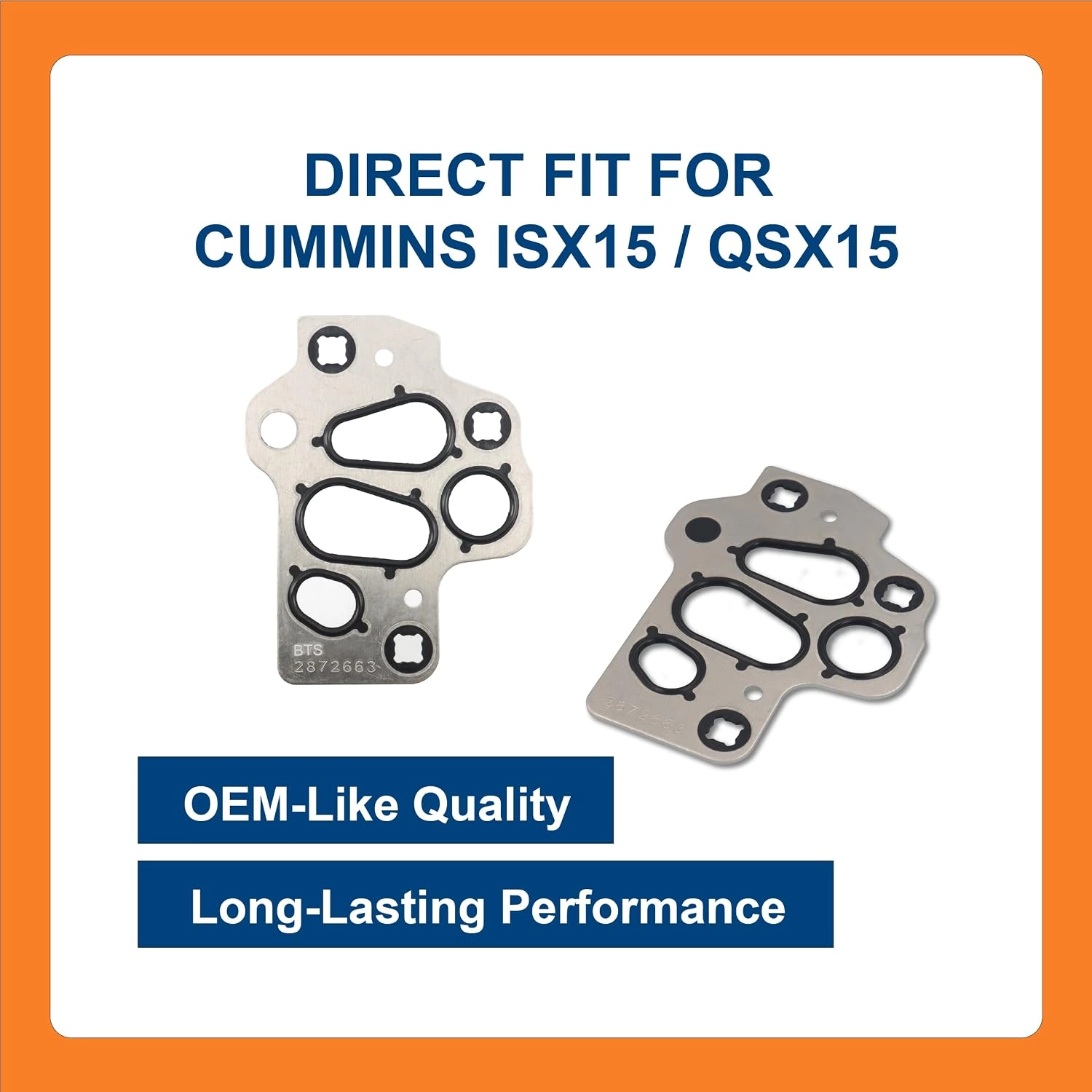 BTS-2872663 Common Rail Fuel Pump Gasket for Cummins - 2 BTS-2872663 Junta para Cummins