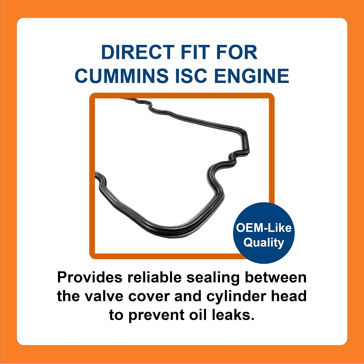 BTS-3959798 Valve Cover Gasket for Cummins - 2 BTS-3959798 Valve Cover Gasket for Cummins