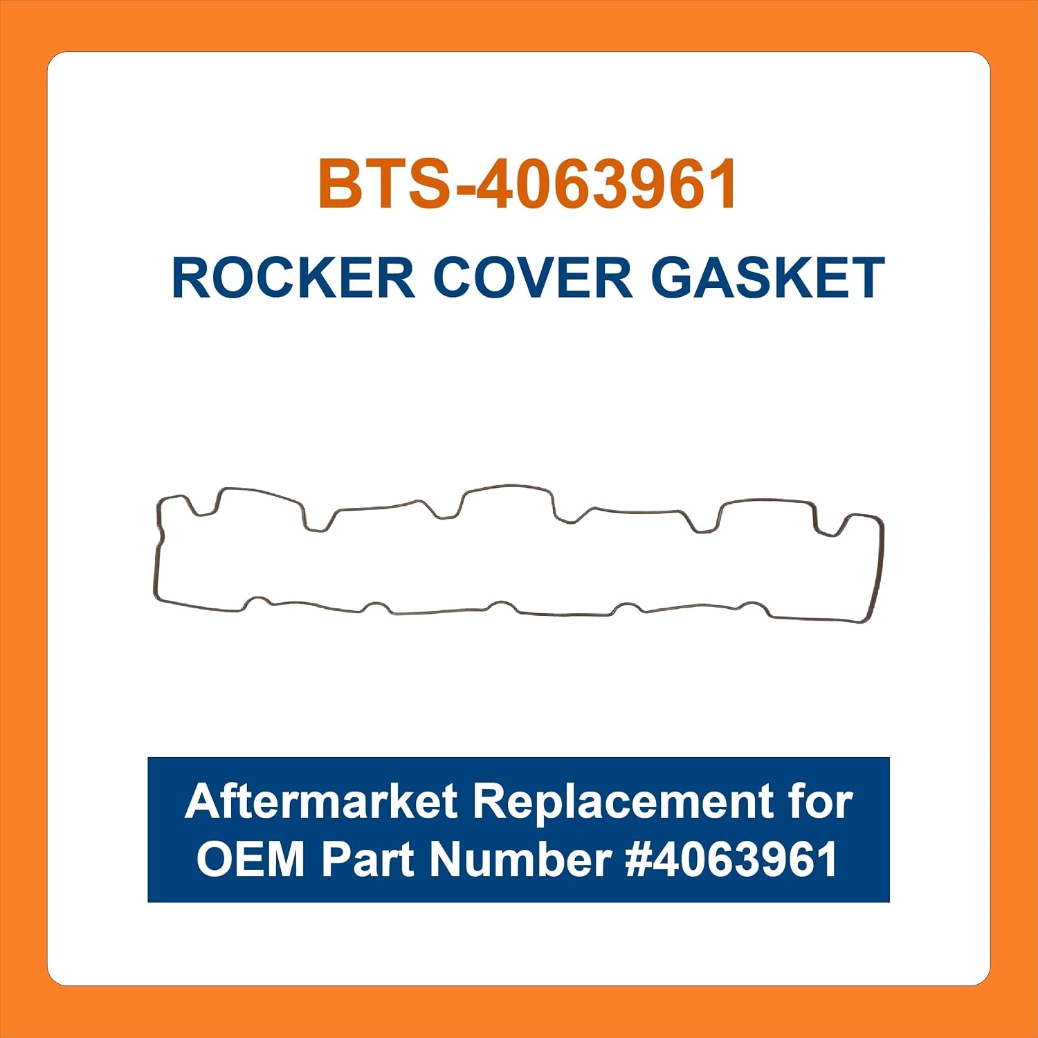 BTS-4063961 Valve Cover Gasket for Cummins - 1 BTS-4063961 Valve Cover Gasket for Cummins