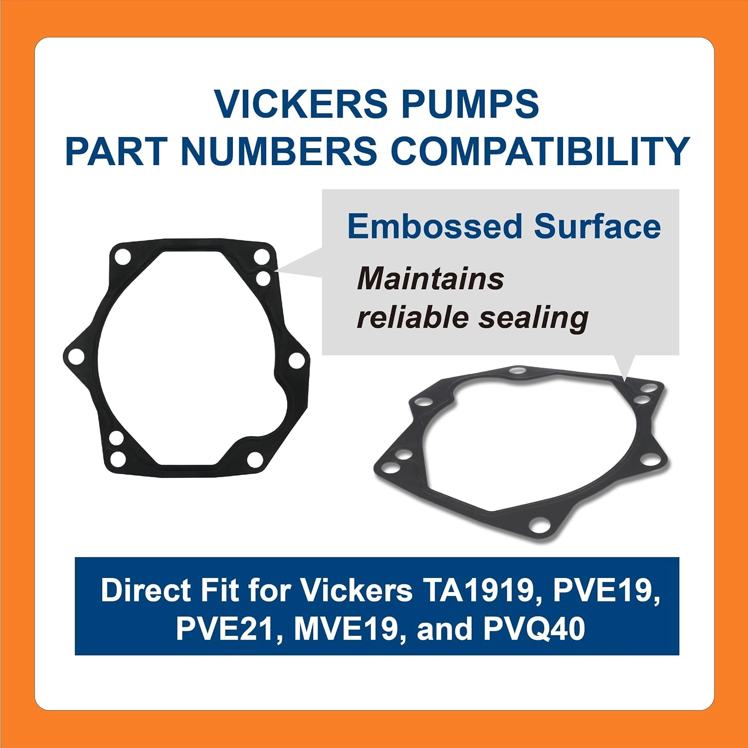 BTS-423617 Hydraulic Pump Gasket for Vickers - 2 BTS-423617 Junta de Bomba Hidráulica para Vickers