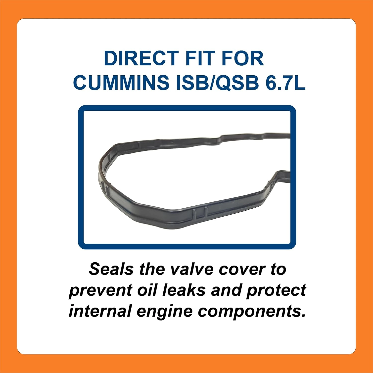 BTS-4899226 Valve Cover Gasket for Cummins - 2 BTS-4899226 Valve Cover Gasket for Cummins