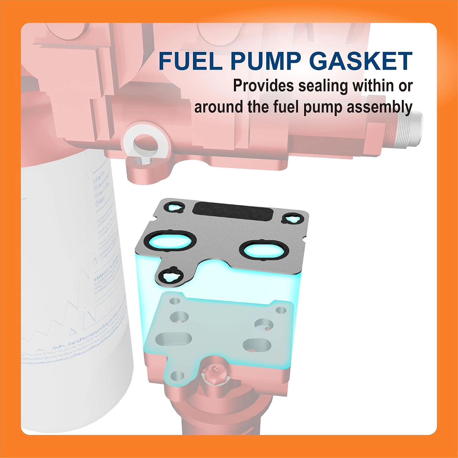BTS-4954473 Fuel Pump Gasket for Cummins - 1 BTS-4954473 Fuel Pump Gasket for Cummins