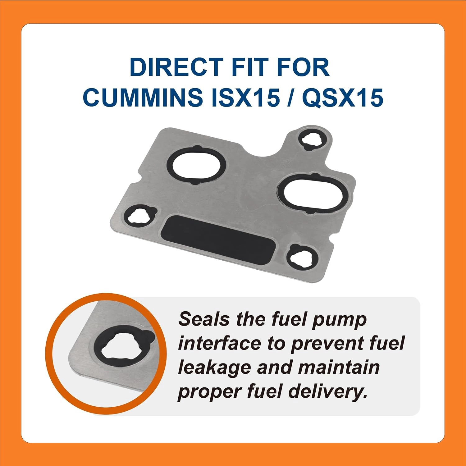 BTS-4954473 Fuel Pump Gasket for Cummins - 3 BTS-4954473 Fuel Pump Gasket for Cummins
