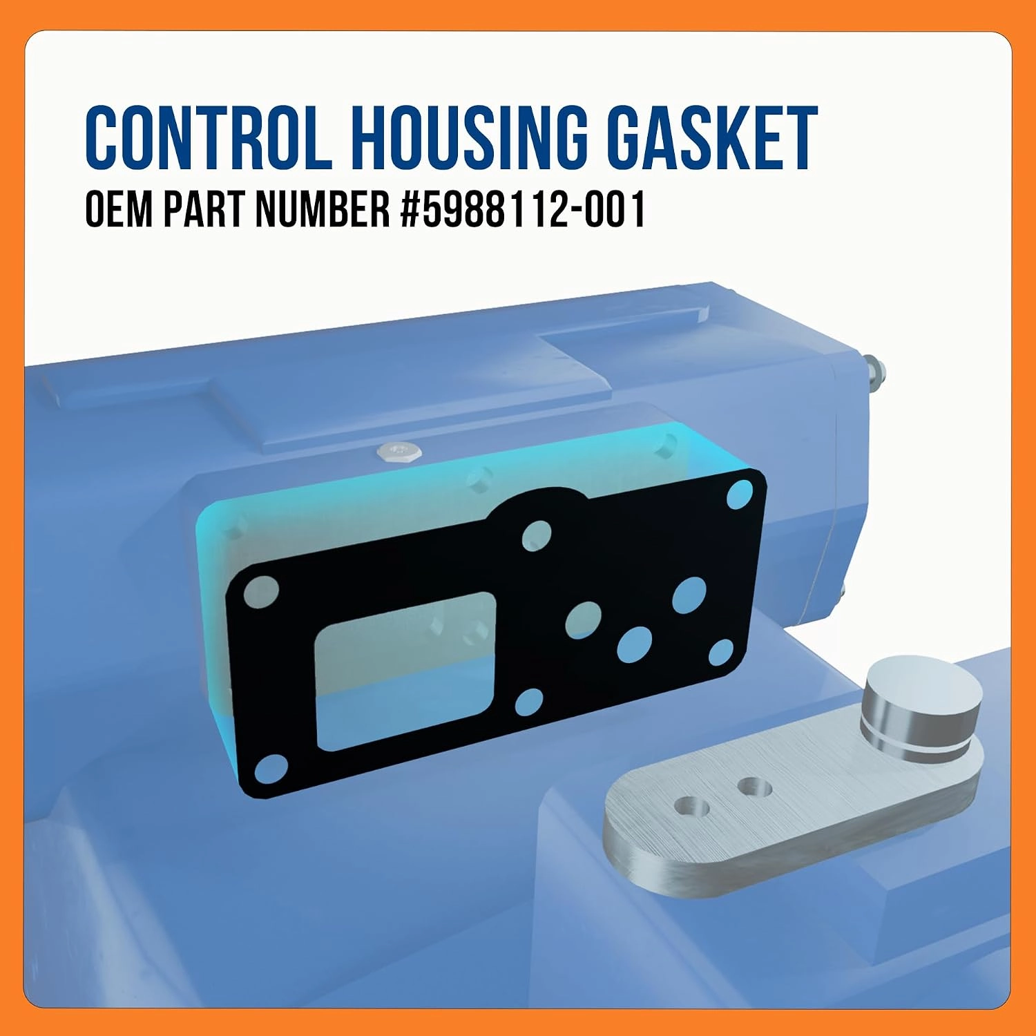 BTS-5988112-001 Control Housing Gasket for Eaton - 4 BTS-5988112-001 Junta para Eaton