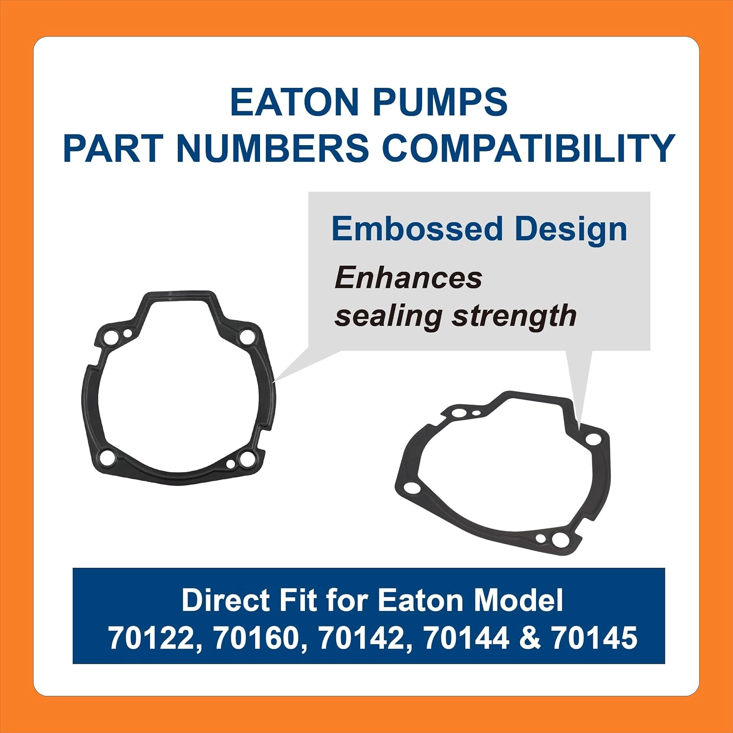 BTS-70111-701 Hydraulic Pump Gasket for Eaton - 2 BTS-70111-701 Junta de Bomba Hidráulica para Eaton
