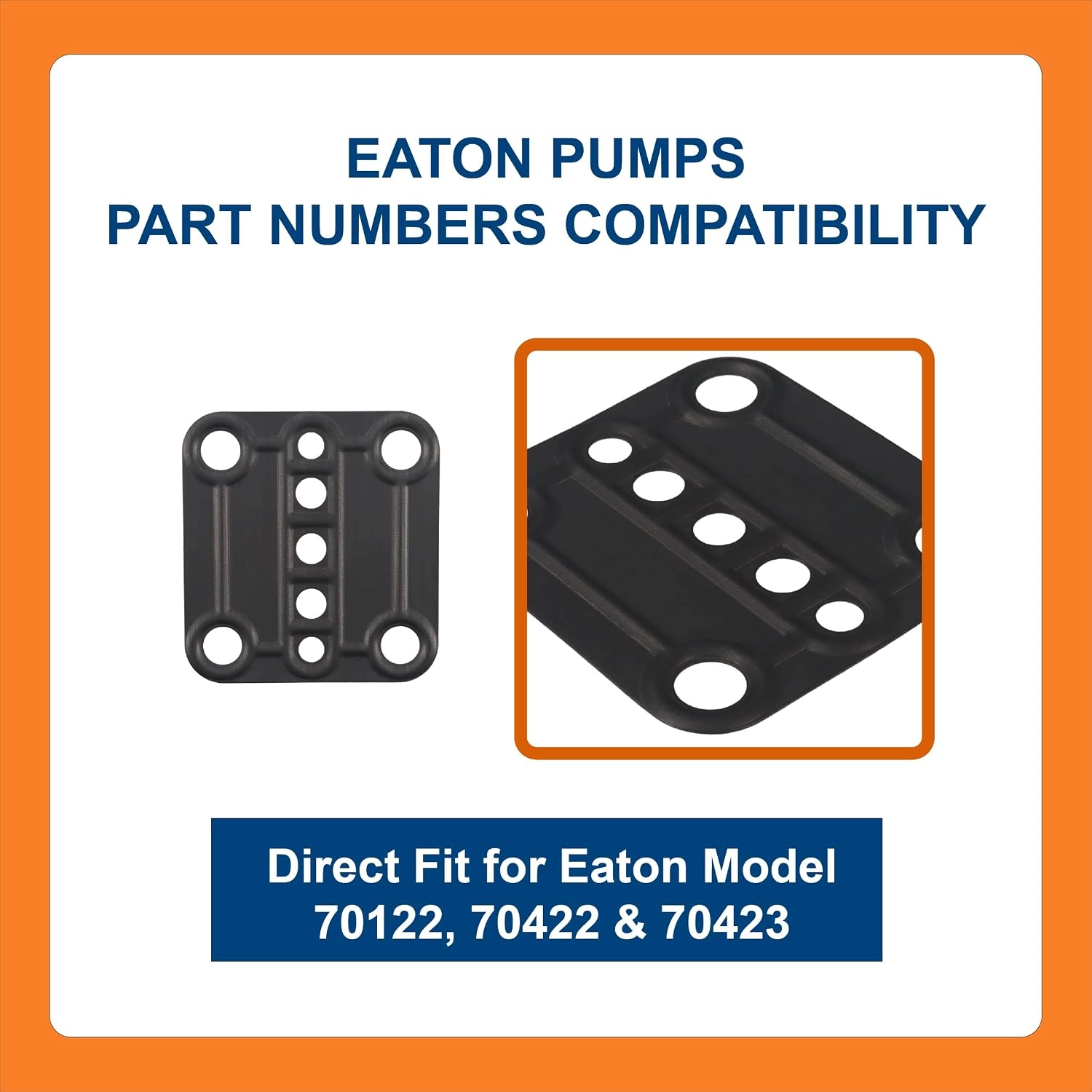 BTS-70422-600 Hydraulic Pump Gasket for Eaton - 2 BTS-70422-600 Junta de Bomba Hidráulica para Eaton
