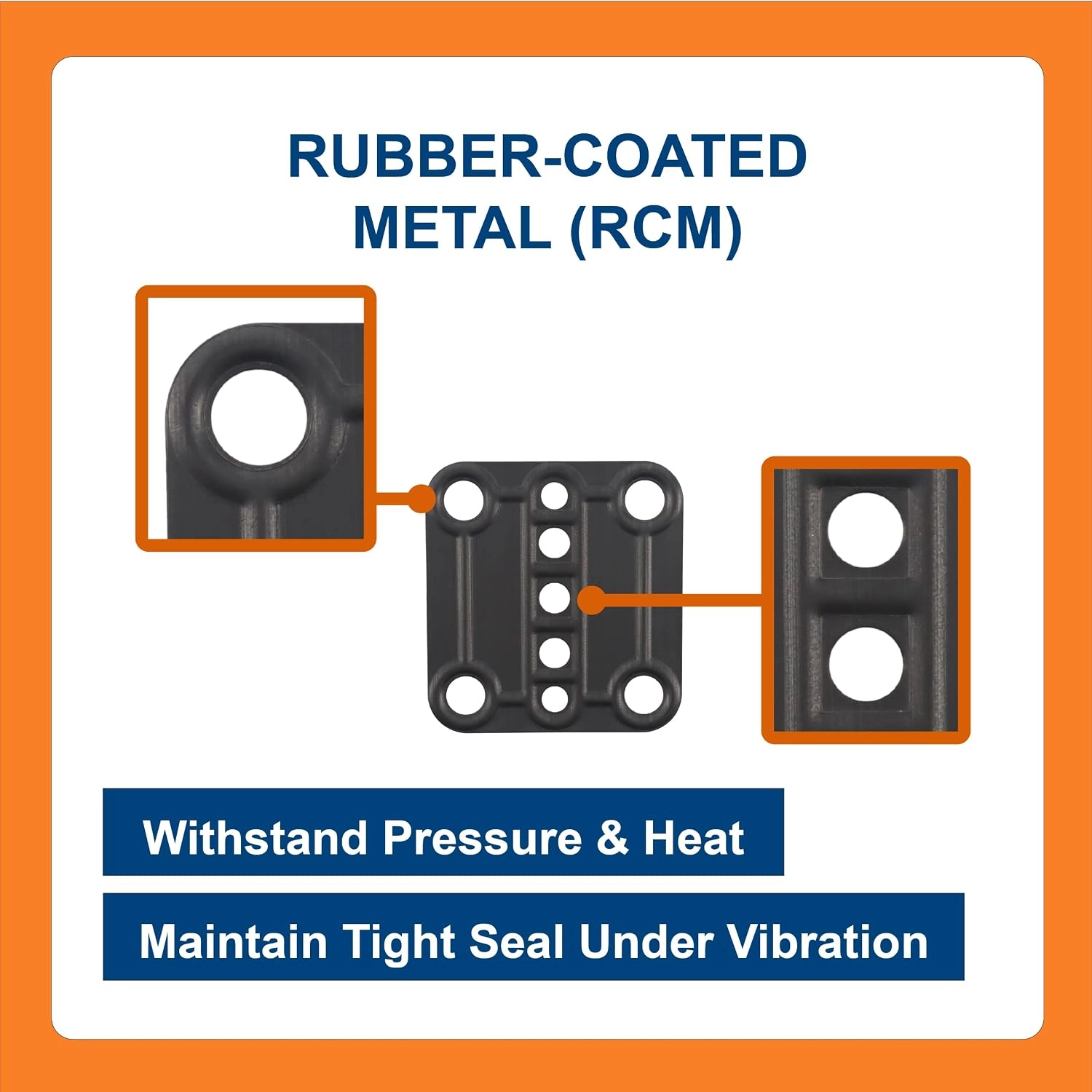 BTS-70422-600 Hydraulic Pump Gasket for Eaton - 3 BTS-70422-600 Junta de Bomba Hidráulica para Eaton