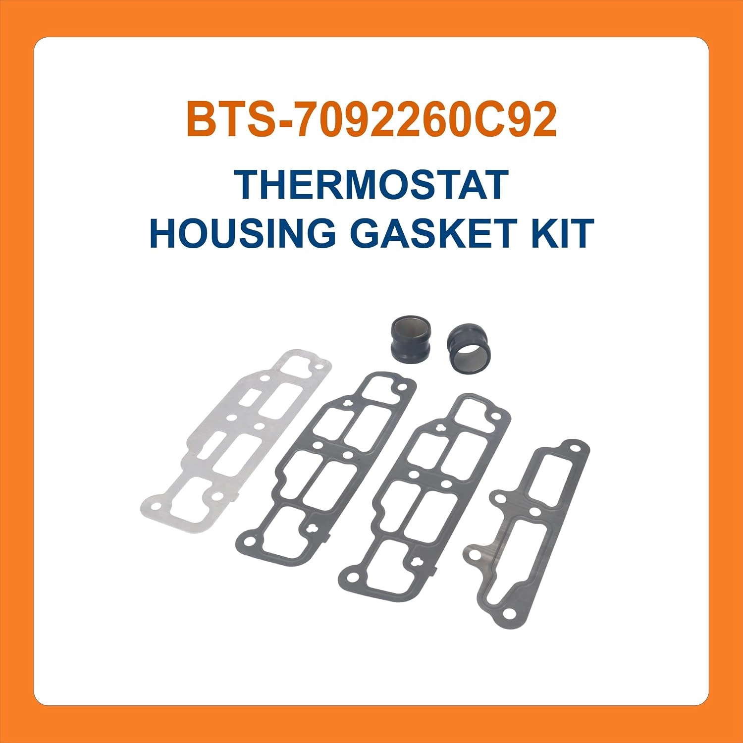 BTS-7092260C92 Thermostat Housing Gasket Kit for Navistar - 1 BTS-7092260C92 Thermostat Housing Gasket Kit for Navistar