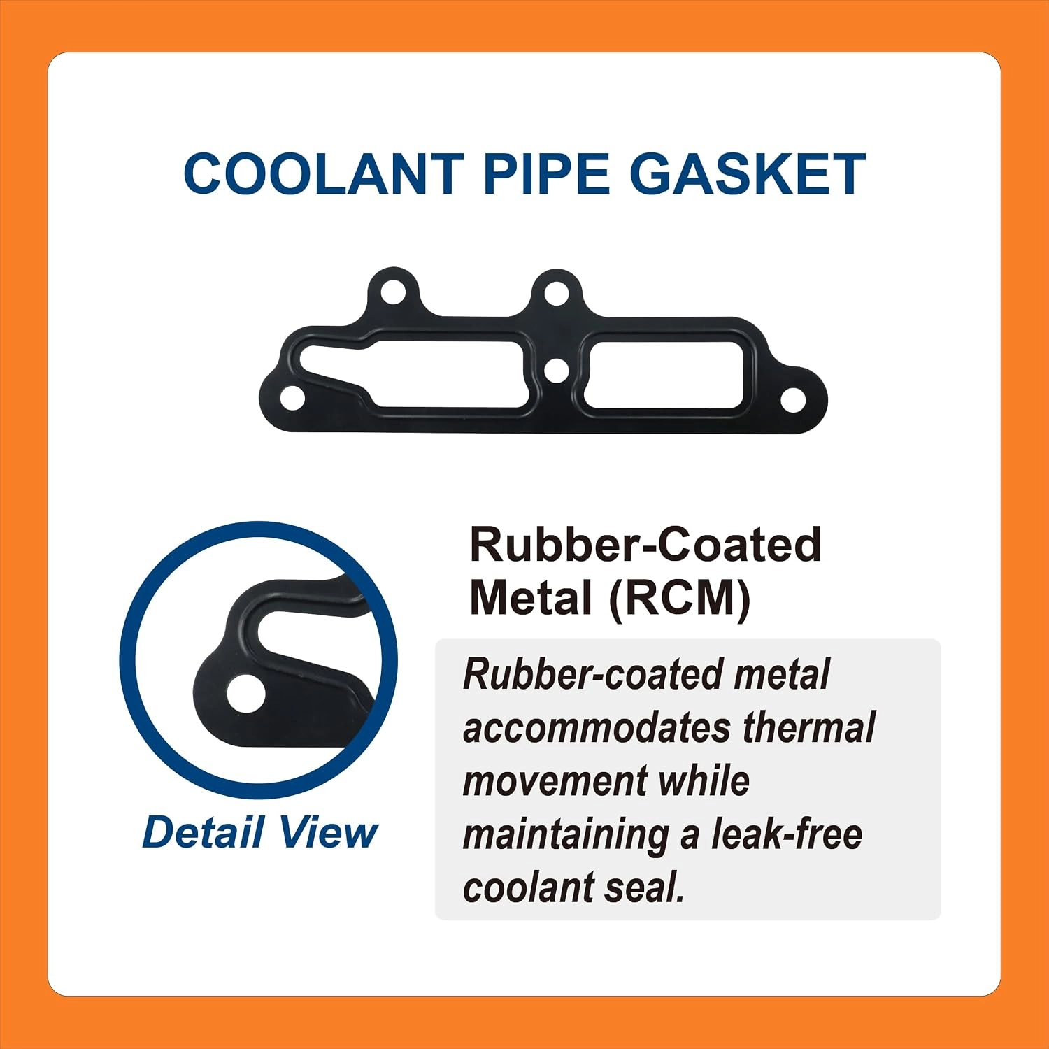 BTS-7092260C92 Thermostat Housing Gasket Kit for Navistar - 5 BTS-7092260C92 Thermostat Housing Gasket Kit for Navistar