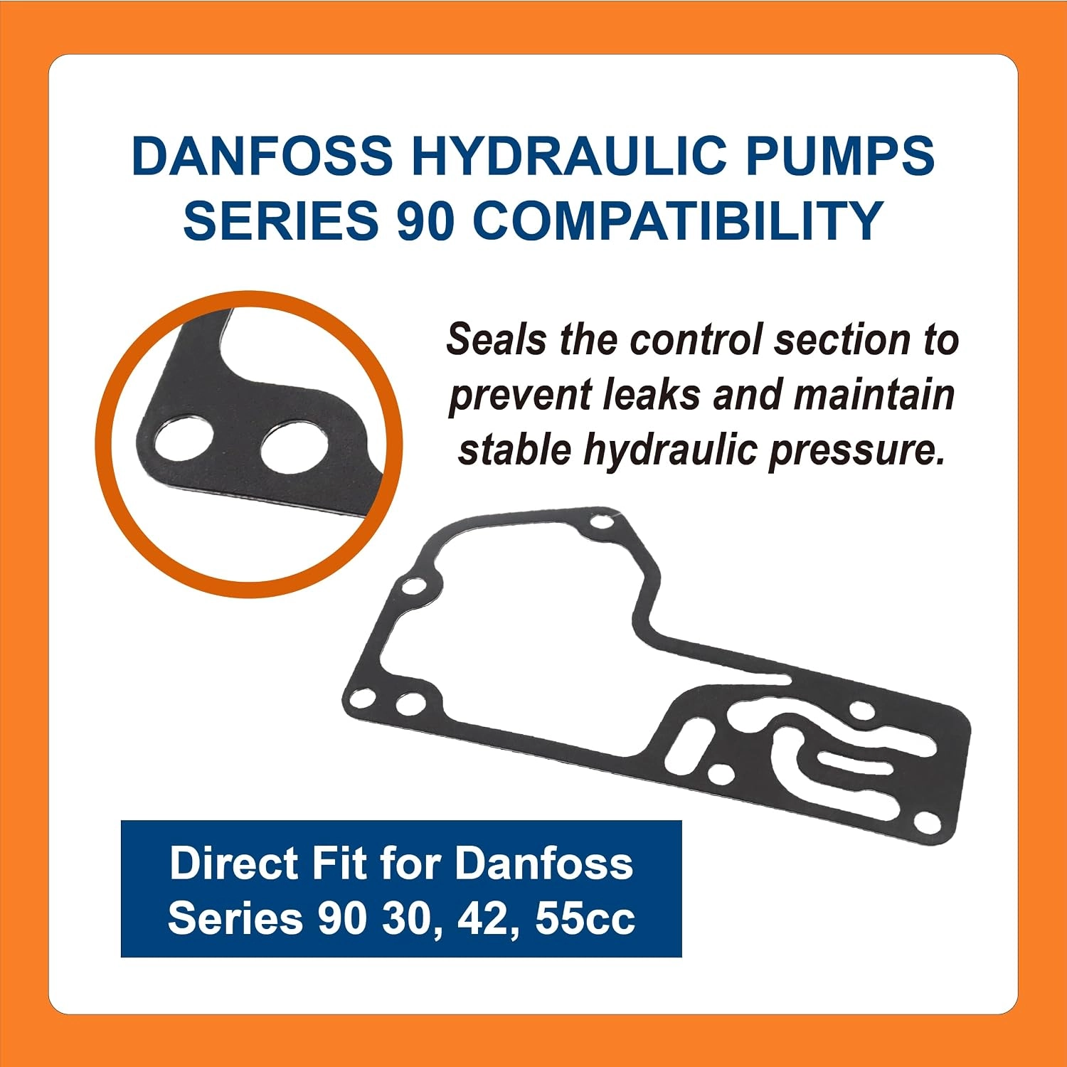 BTS-8800520 Control Gasket for Danfoss - 2 BTS-8800520 Control Gasket for Danfoss