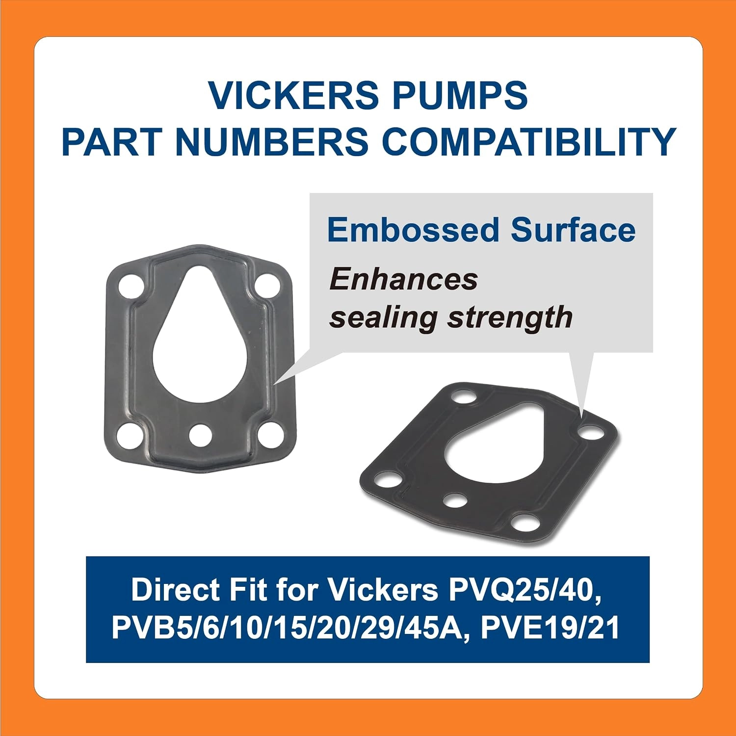 BTS-913451 Compensator Gasket for Vickers - 2 BTS-913451 Junta para Vickers