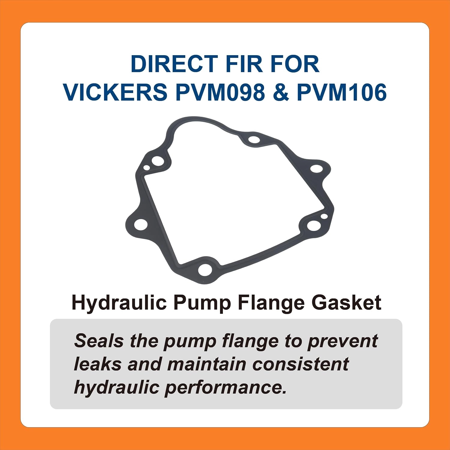 BTS-943212 Hydraulic Pump Flange Gasket for Vickers - 2 BTS-943212 Junta de Brida de Bomba Hidráulica para Vickers