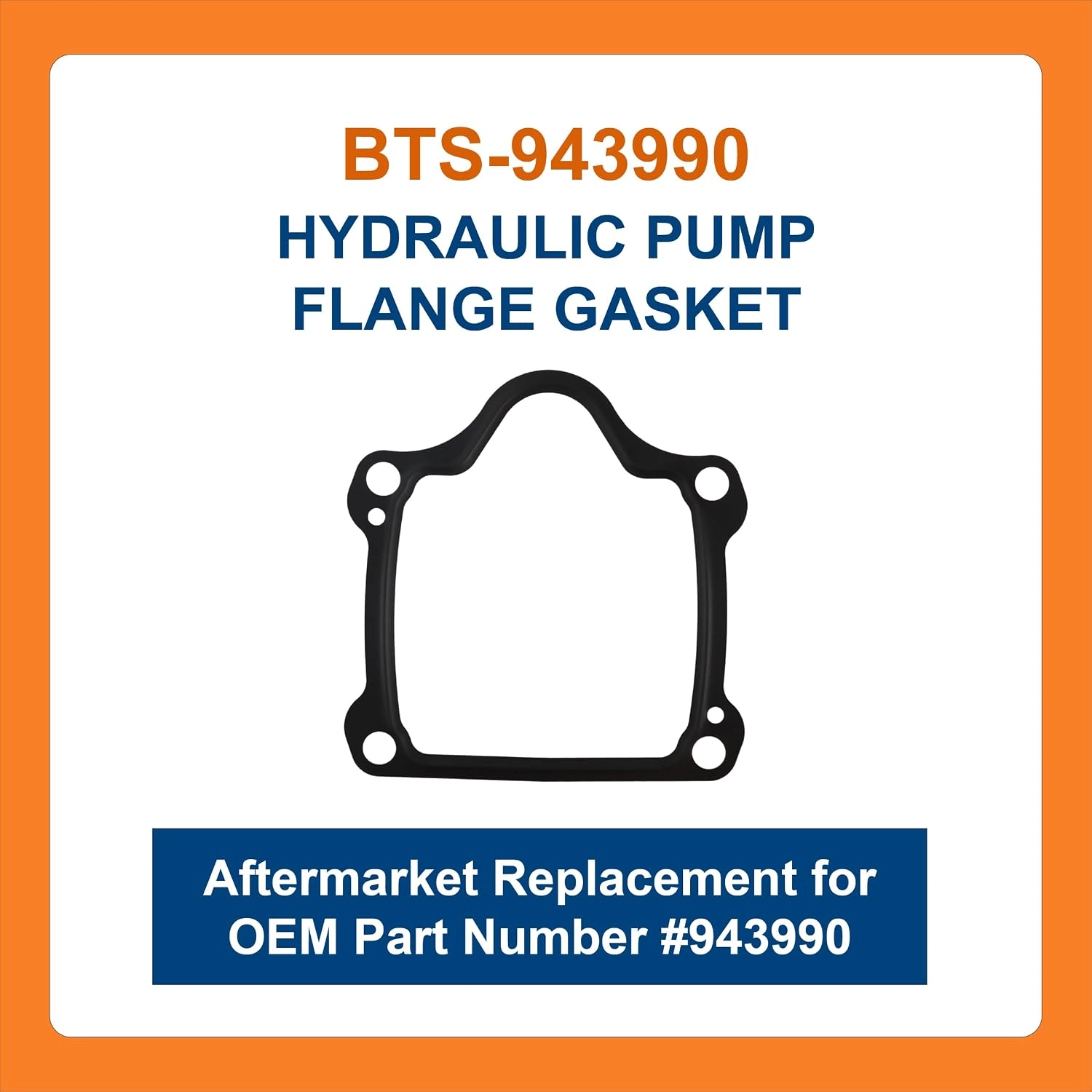 BTS-943990 Hydraulic Pump Flange Gasket for Vickers - 1 BTS-943990 Junta de Brida de Bomba Hidráulica para Vickers