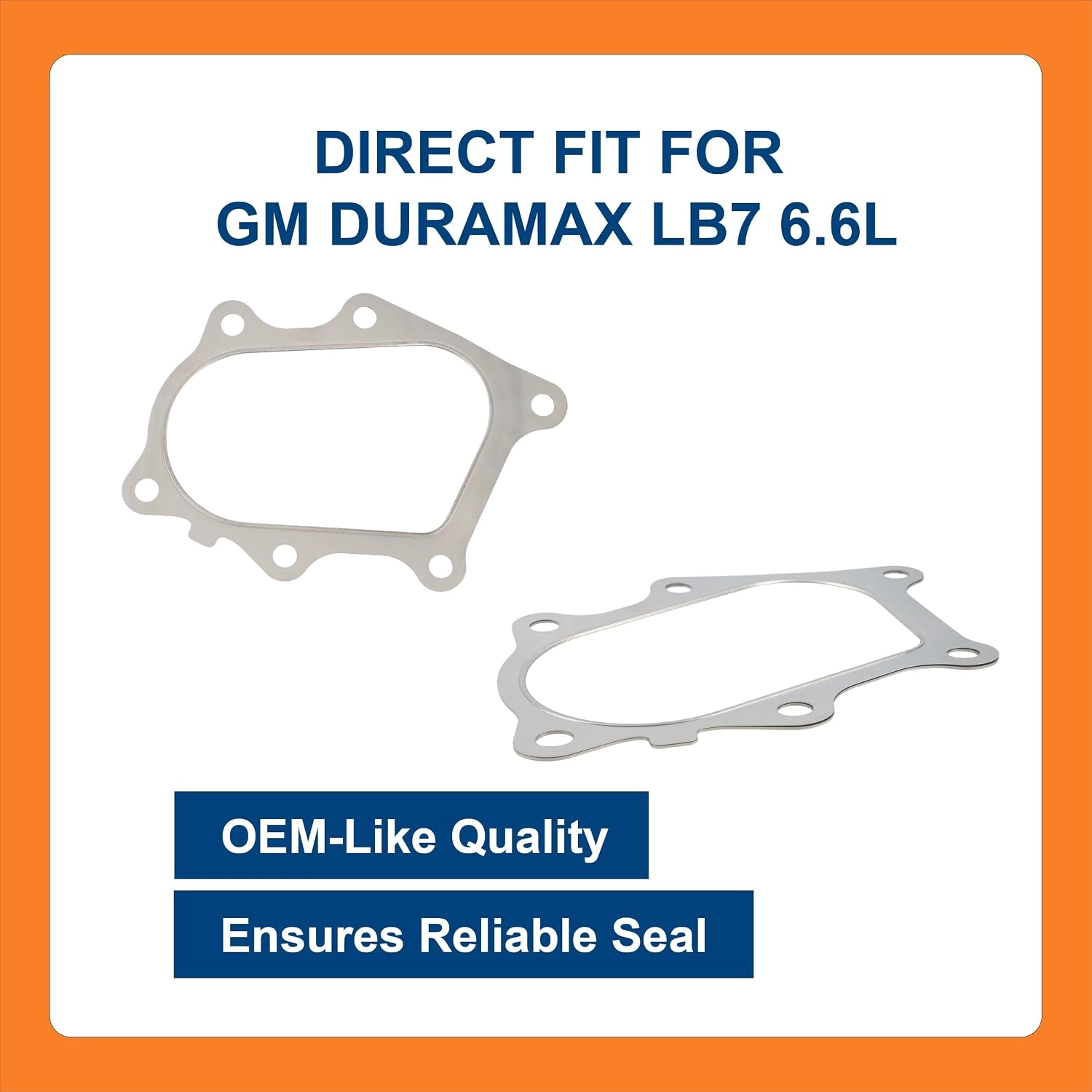 BTS-97192619 Turbo Exhaust Pipe Gasket for General Motors - 2 BTS-97192619 Junta para General Motors