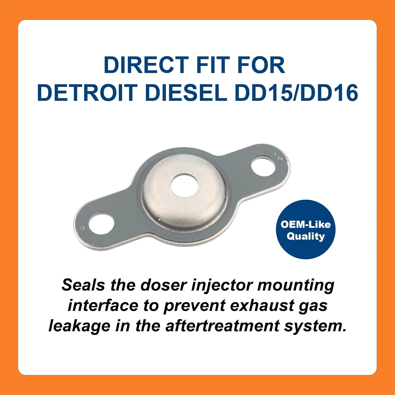 BTS-A4721420580 Doser Injector Gasket for Detroit Diesel - 2 BTS-A4721420580 Junta de Inyector para Detroit Diesel