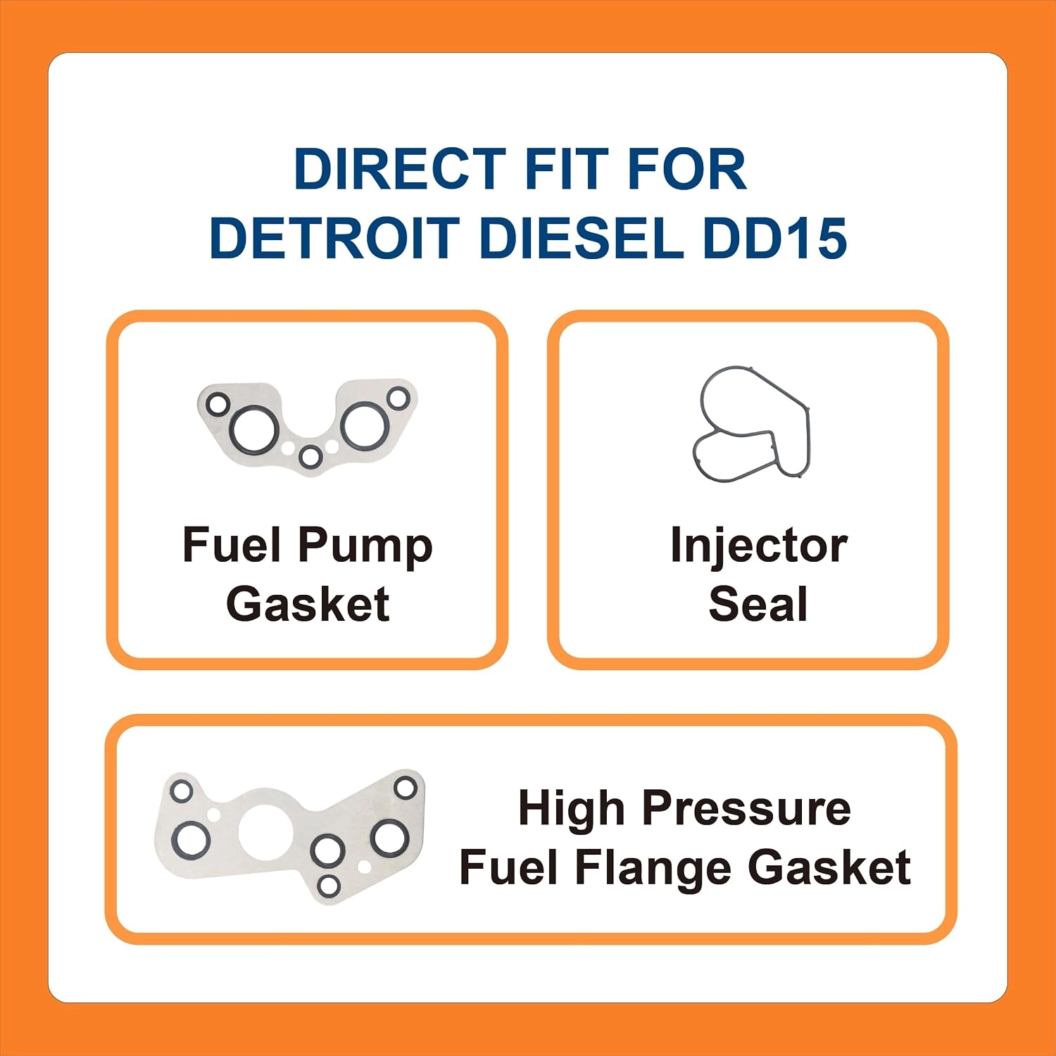 BTS High Pressure Fuel Pump Gasket Kit - Image 2 BTS High Pressure Fuel Pump Kit de Juntas