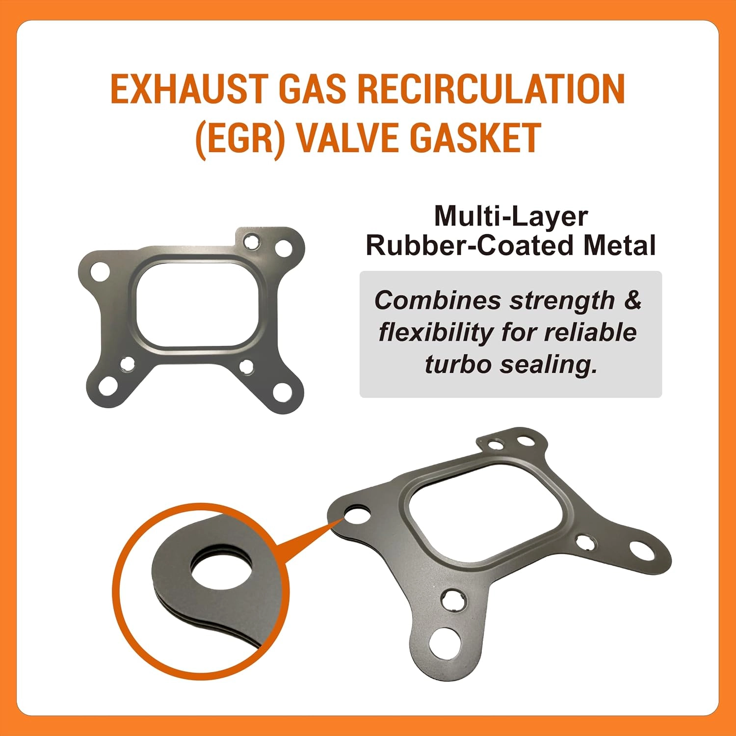 BTS-EGRVALL5P1 EGR & Turbo Gasket Kit for General Motors - Image 4 BTS-EGRVALL5P1 EGR & Turbo Gasket Kit for General Motors