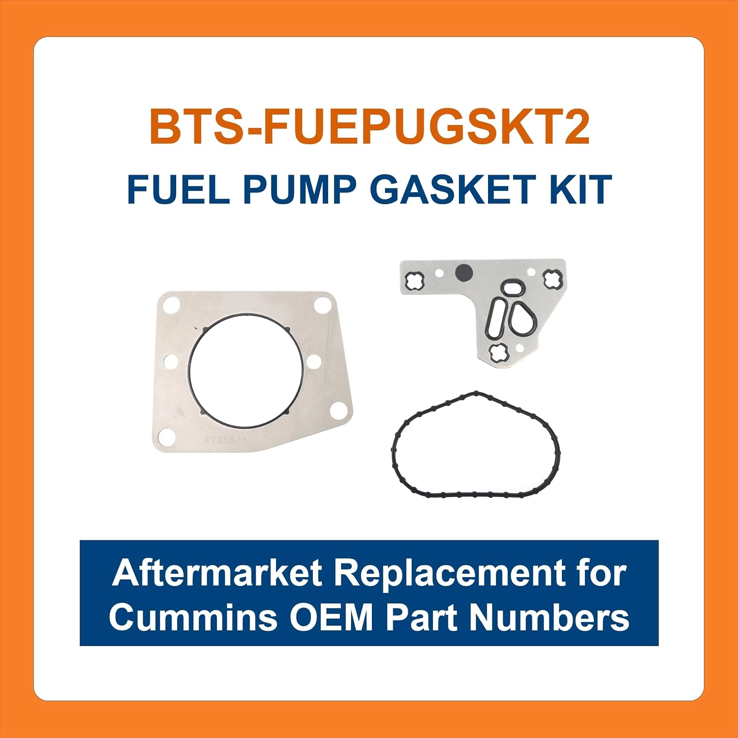 BTS-FUEPUGSKT2 Fuel Pump Gasket Kit for Cummins - 1 BTS-FUEPUGSKT2 Kit de Junta de Bomba de Combustible para Cummins
