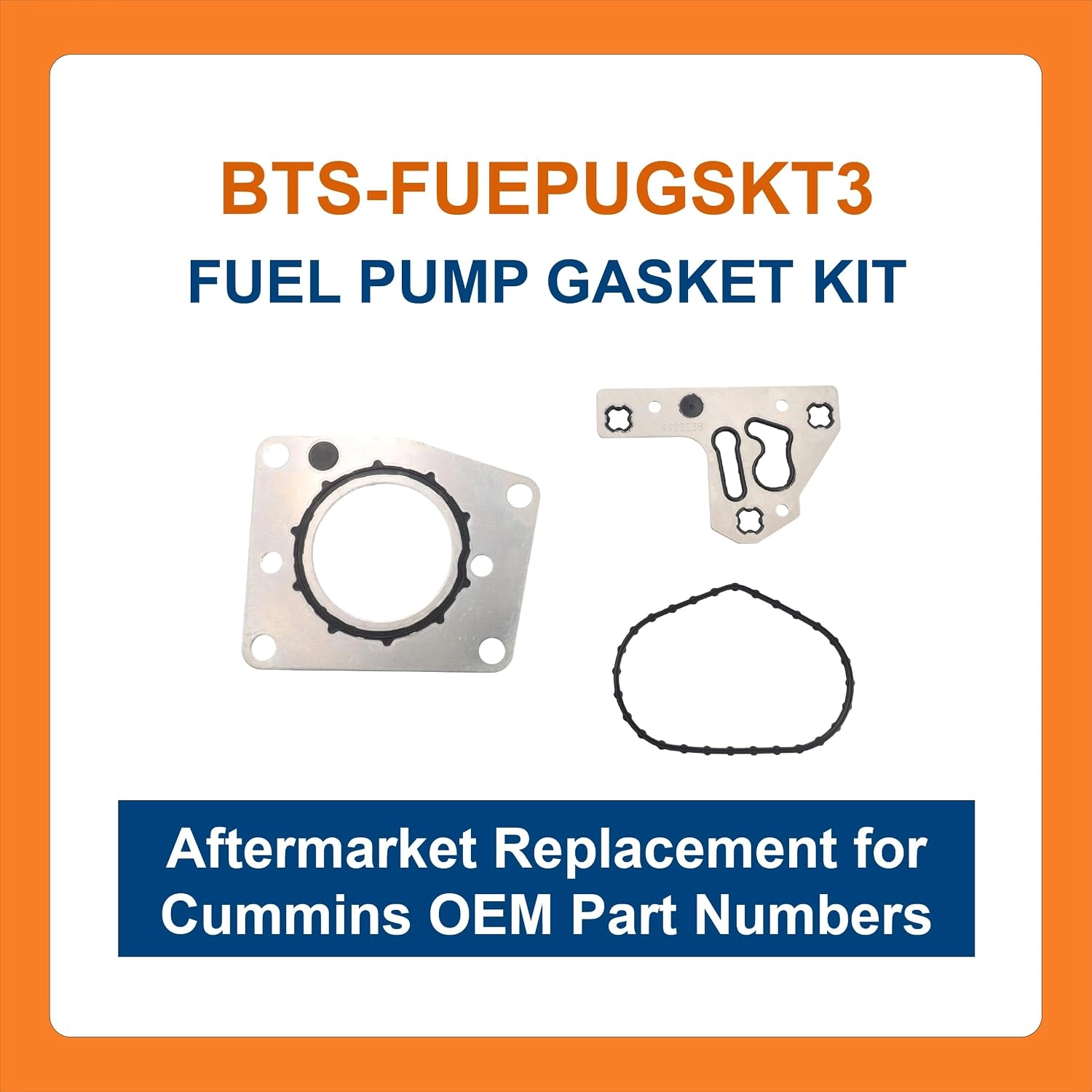 BTS-FUEPUGSKT3 Fuel Pump Gasket Kit for Cummins - 1 BTS-FUEPUGSKT3 Kit de Junta de Bomba de Combustible para Cummins