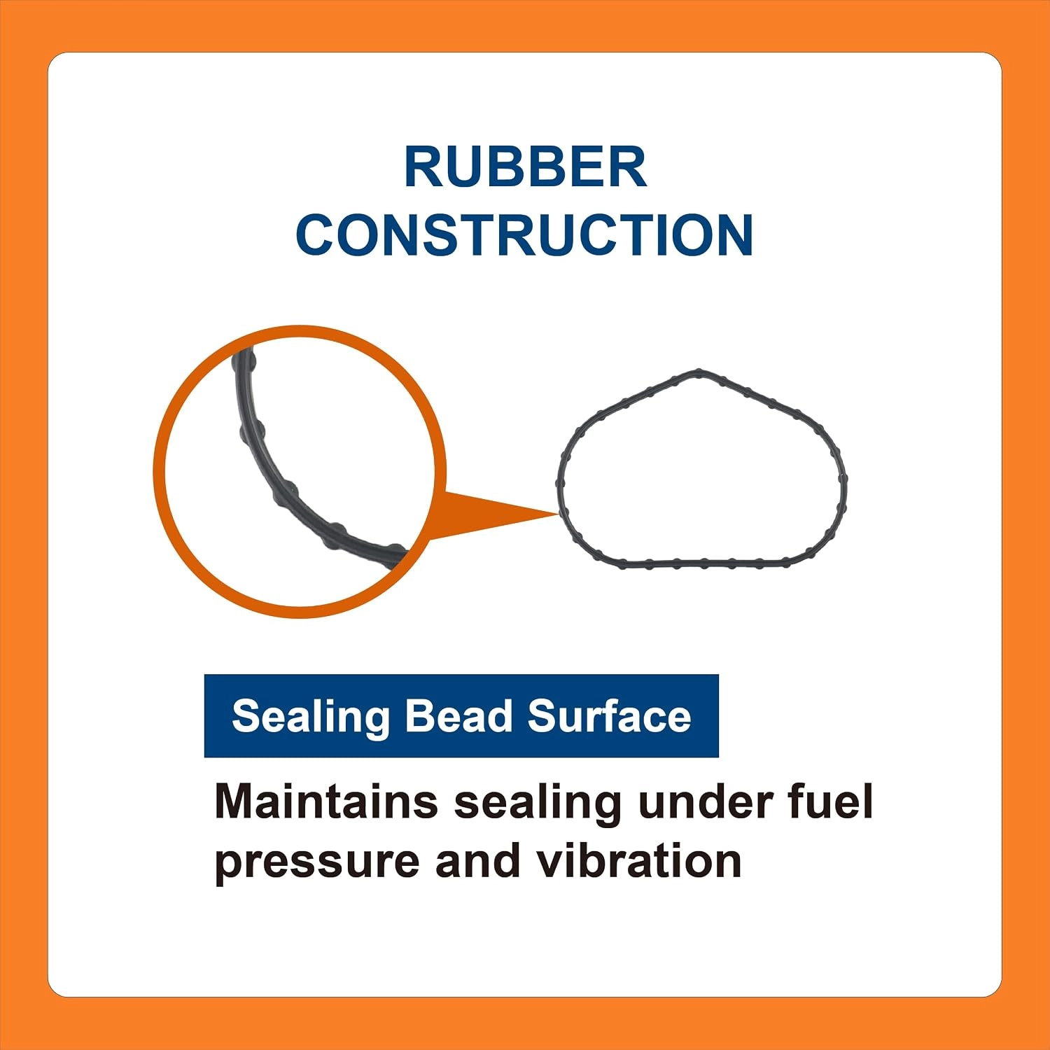 BTS-FUEPUGSKT3 Fuel Pump Gasket Kit for Cummins - 4 BTS-FUEPUGSKT3 Kit de Junta de Bomba de Combustible para Cummins