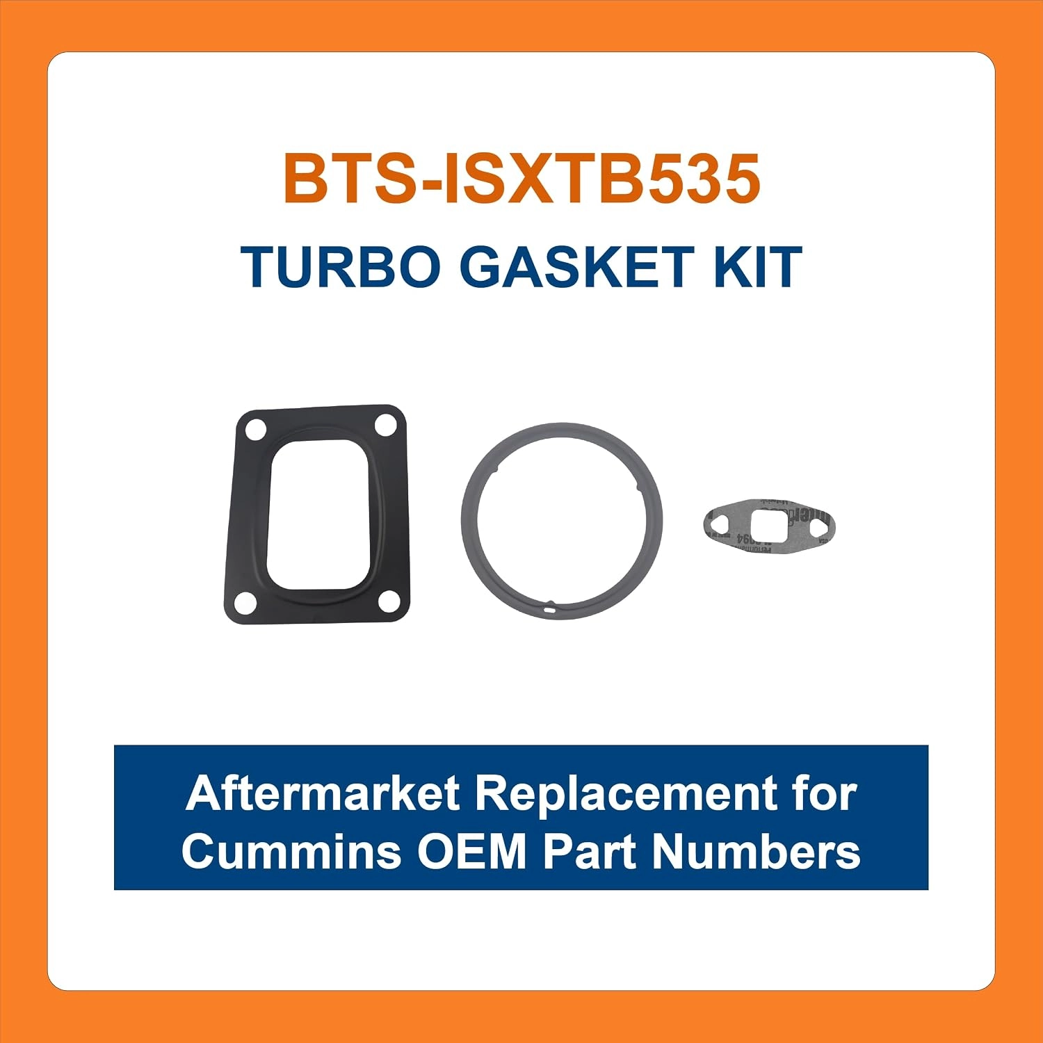 BTS-ISXTB535 TURBO GASKET KIT for Cummins - 1 BTS-ISXTB535 Juego de Juntas de Turbo para Cummins