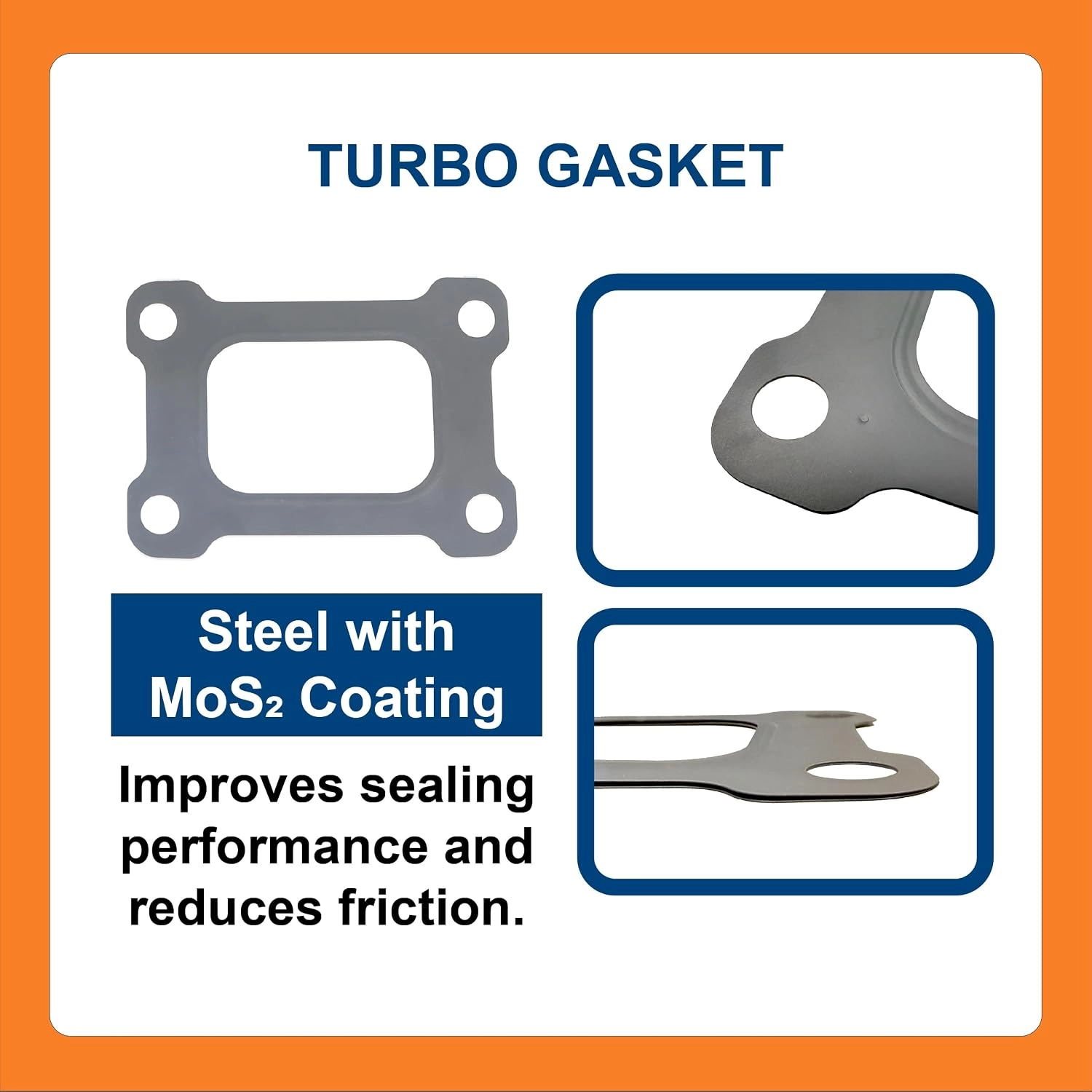 BTS-ISXTB622 Turbo Gasket Kit for Cummins - 3 BTS-ISXTB622 Juego de Juntas de Turbo para Cummins